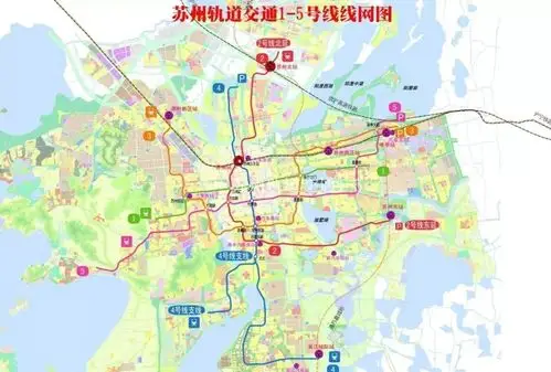 "2035苏州轨交网络"规划出炉!有这些线路,吴中的小伙伴可以笑了