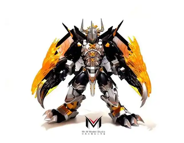 涂装完成frs黑暗战斗暴龙兽