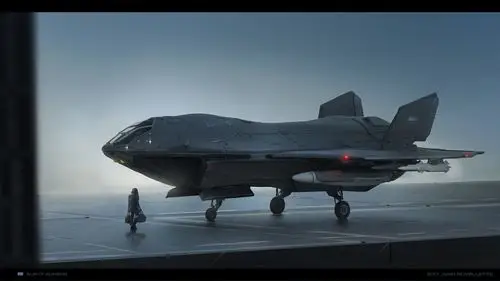 科幻战机概念设计