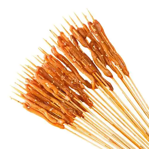 整箱 鸭肠小串鸭肠串手把串网红小串烧烤串铁板半成品 商用3000串