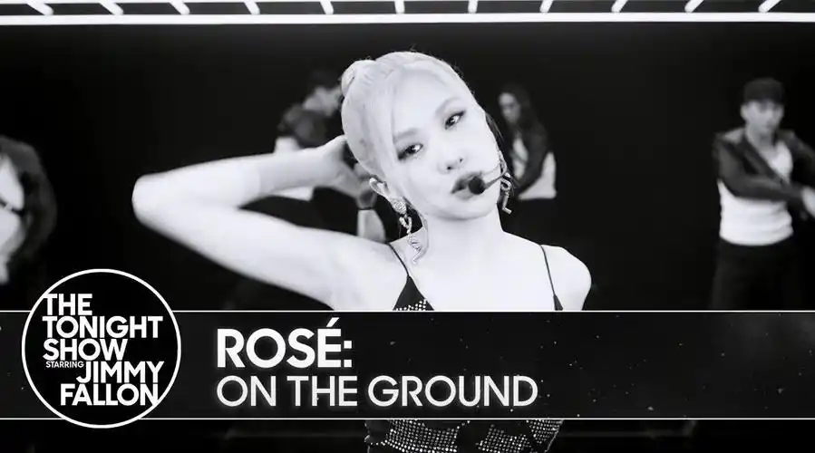 【youtube】ros07出演 jimmy fallon show,《on the ground》舞台