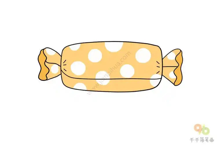 酥糖简笔画