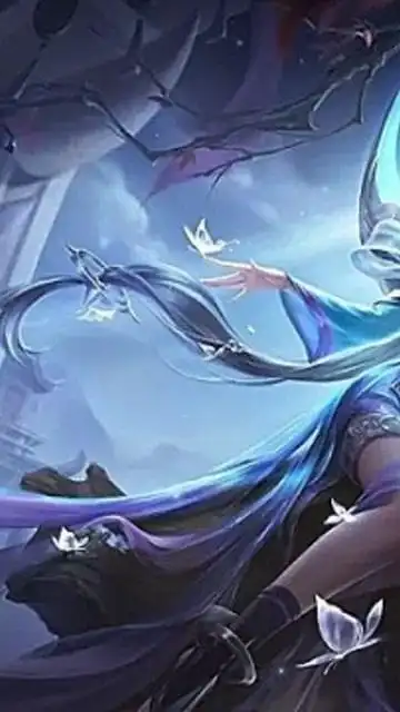 王者荣耀新皮肤爆料:朔望之晖女娲来自苗族的一位女神特效蓝色!