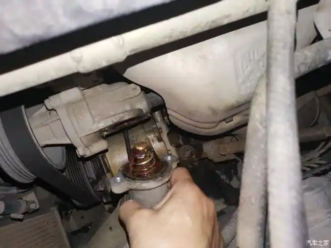 【图】13年宏光s水温低换节温器_五菱宏光论坛_汽车之家论坛