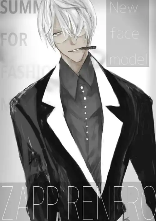 【侵删】zapp | キア _id=51462165 #pixiv#血界战线#黑白#少年