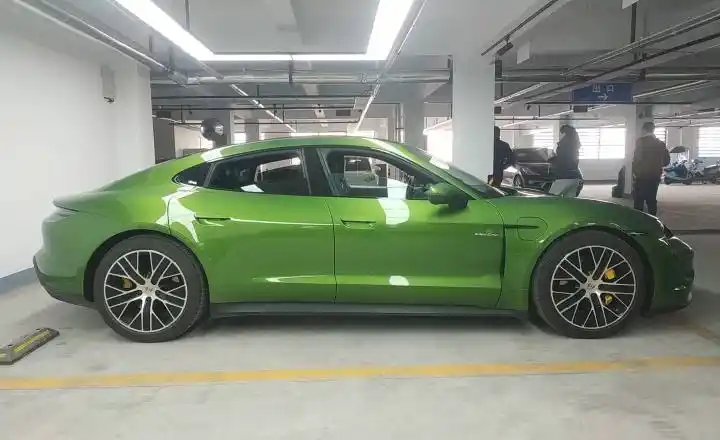常州二手taycan 2020 款 taycan artcar 绿色 - 小猪二手车