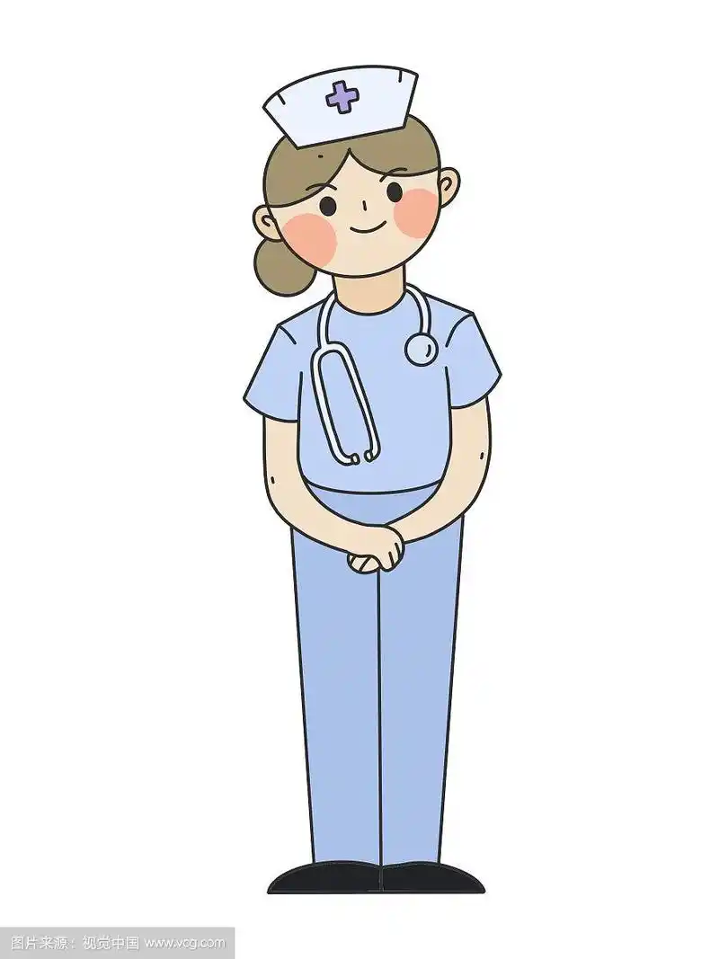 医疗医护人员卡通插画