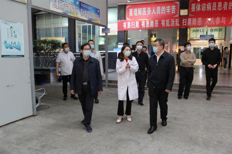 合江县委副书记,县长胥兴贵率队调研合江卫生健康工作