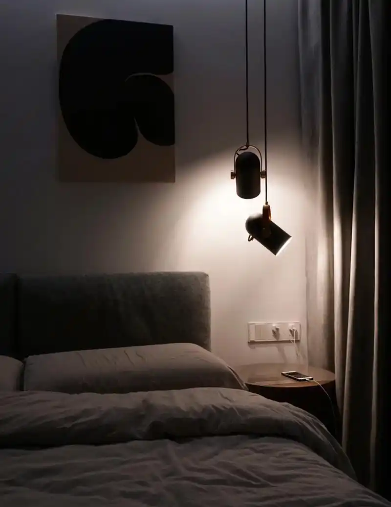 沈阳装修装修知识夜晚被卧室的灯光美到了可还行