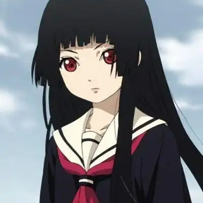 阎魔爱唯美高清头像地狱少女阎魔爱头像高清