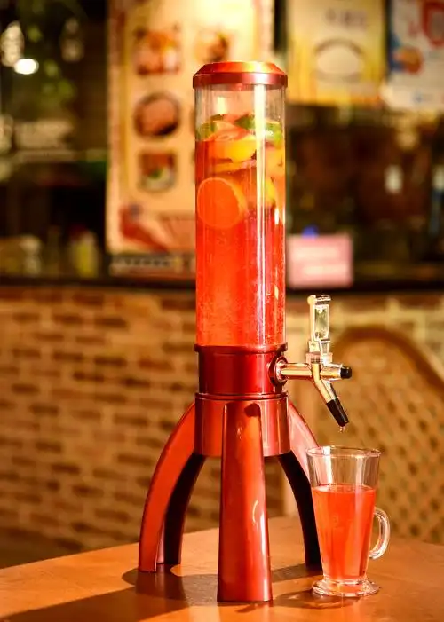 酒炮啤酒塔三角创意热饮果汁饮料酒桶ktv酒吧家用调酒器