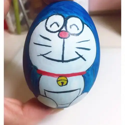 幼儿园家长作业之彩绘鸭蛋