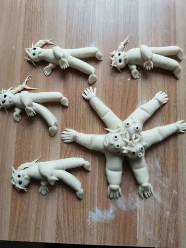 民俗兴县兴县七月十五捏面人人李去平