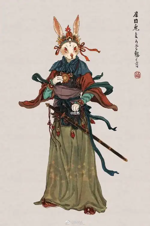 二十八星宿具象画