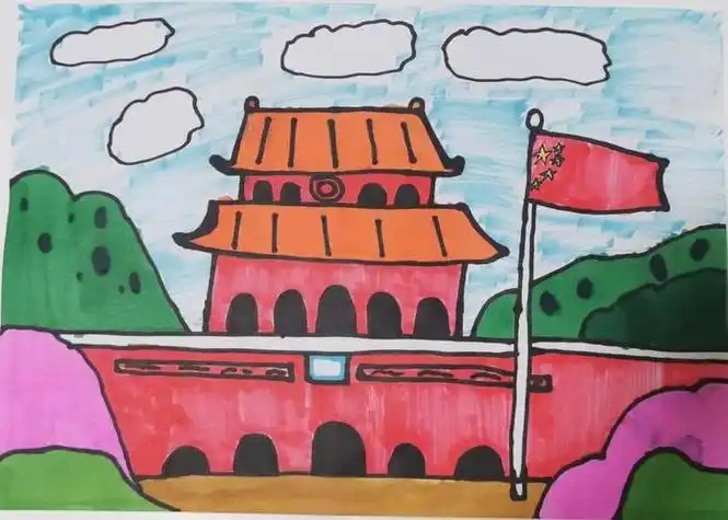 五年级画画图片一等奖 五年级画画图片一等奖漂亮