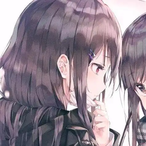 闺蜜头像双人可爱小清新动漫卡通姐妹头像