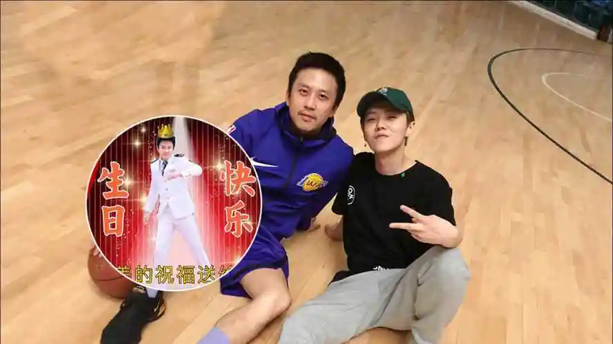 鹿晗手动p生日贺图庆邓超42岁:最美的祝福送给你