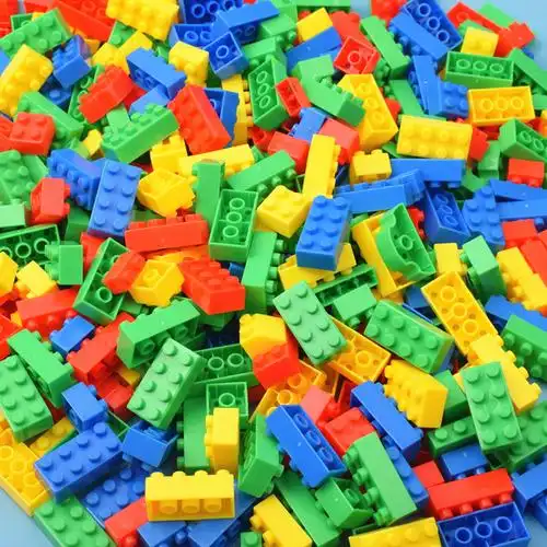 5斤称散装小颗粒积木儿童拼插益智拼图幼儿园男孩女拼装玩具36岁