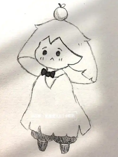 临摹一只小菇菇