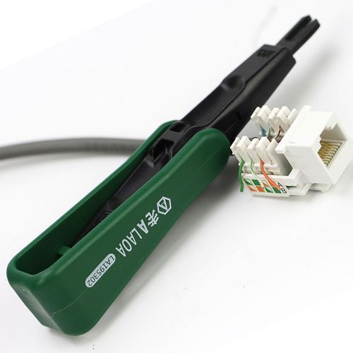 老a网络模块打线刀110卡线刀电话线网线配线架打线钳电信打线器