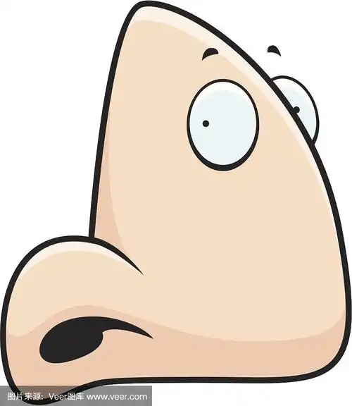 卡通的鼻子
