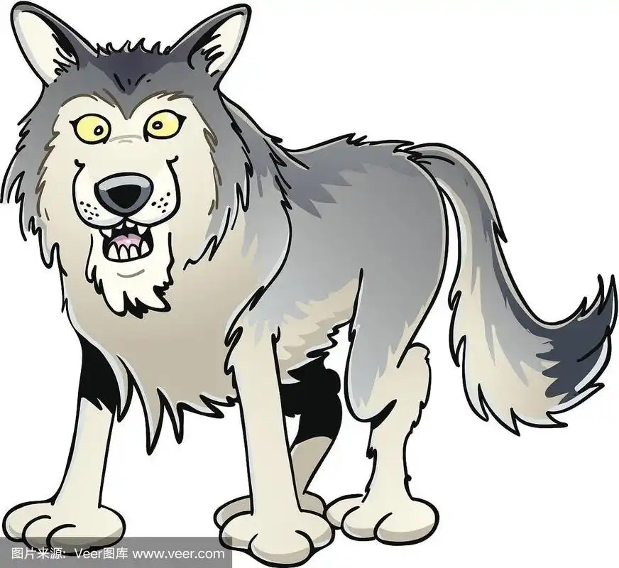 卡通狼