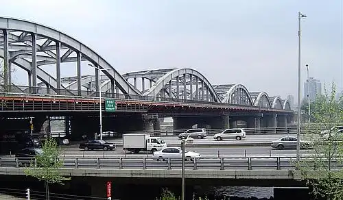 韩国首尔汉江大桥(한강대교,汉江大桥,hangang bridge) - 汉