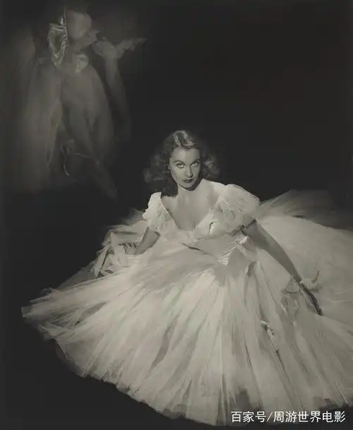 一组《魂断蓝桥》珍藏剧照,费雯丽太美了