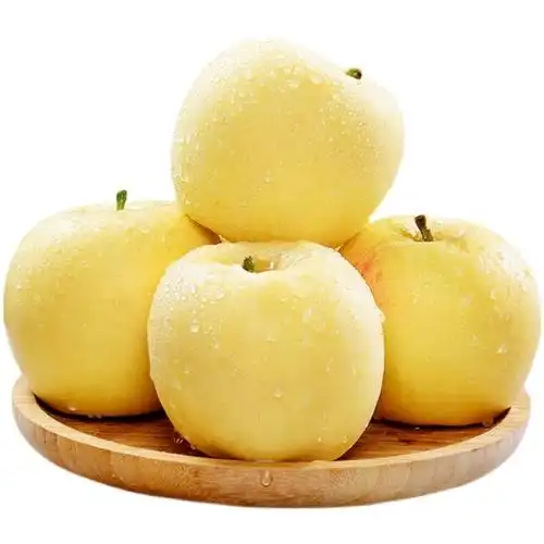霜降晚摘烟台苹果黄金奶油富士精选大果4斤苹果