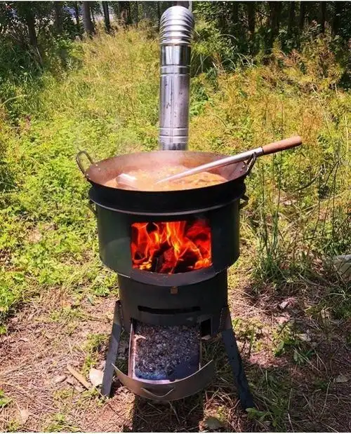炉灶室外烧水室内大锅清洁灶炉农家灶头农村野餐炉具