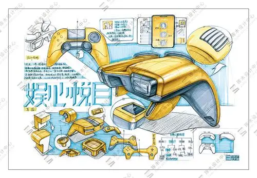 工业设计手绘 工业设计考研手绘 优秀快题手绘作品
