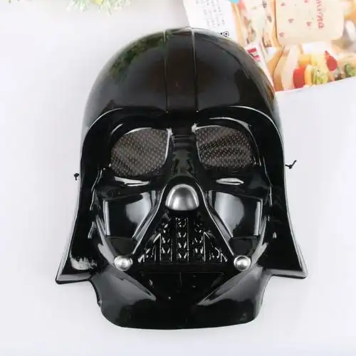 星球大战原力觉醒达斯维达黑武士白兵面具化妆舞会装扮 白兵面具黑色