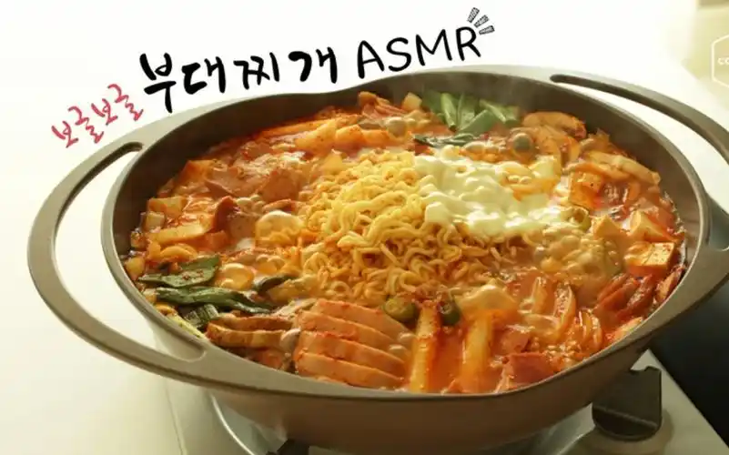 【cooking tree】韩国部队锅教程 asmr咕噜咕噜_哔哩哔哩 (゜-゜)つロ