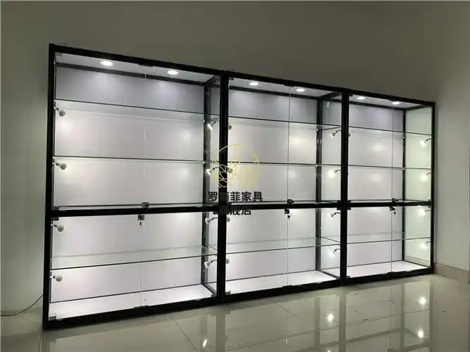 威赛星收藏柜样品展示柜产品积分兑换礼品奖品柜证书奖杯透明玻璃展厅