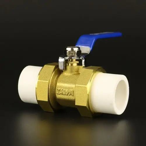 振亿ppr黄铜全铜双活接球阀20四分4分25六分6分32一寸活接ppr阀门