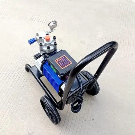 济宁本地现货小型装修水性工业漆喷涂机喷漆机】-济宁百瑞达机械设备