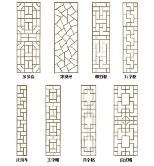 东样木雕仿古花格新中式花格