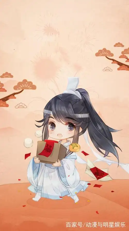 魔道祖师:魔道祖师q版人物合集壁纸来袭,你喜欢哪张?