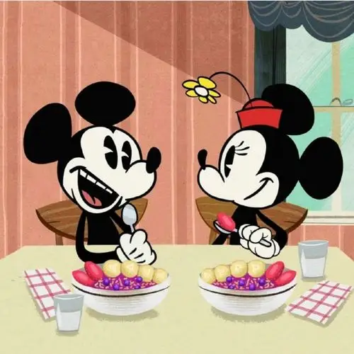 米奇和米妮头像米奇米妮情侣头像卡通图片