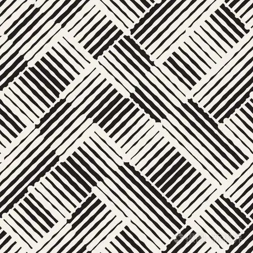 无缝抽象手绘图案矢量手绘线背景纹理墨刷笔画简单的几何设计