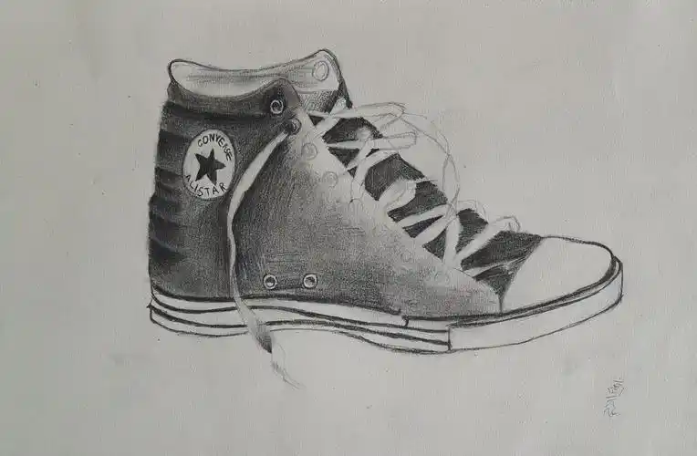 2020年名仕素描17轮作品《鞋子》
