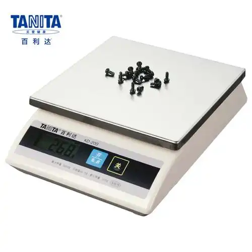 百利达kd-200厨房秤 珠宝称药材食物电子克度秤台式烘培称精准