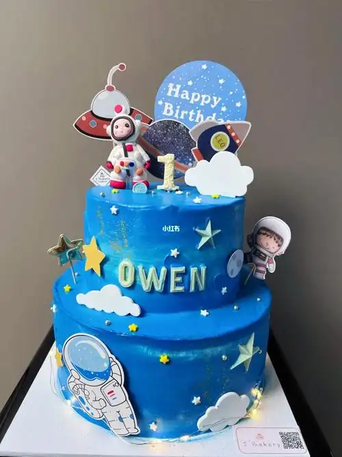 墨尔本甜品  #墨尔本蛋糕  #墨尔本生日蛋糕  #蓝色系蛋糕  #渔宙