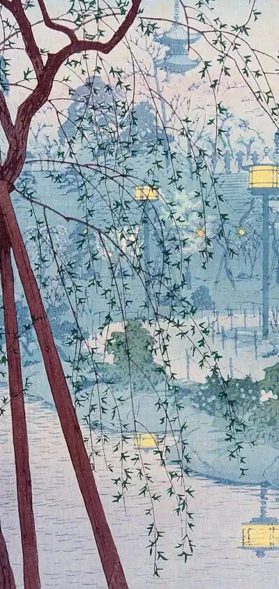 日式浮世绘美景壁纸,超爱! (来源网络,侵权删)