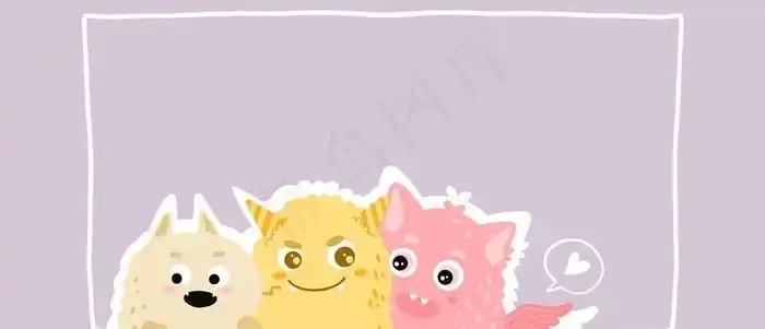 我的情绪小怪兽 壁纸三只小怪兽图片