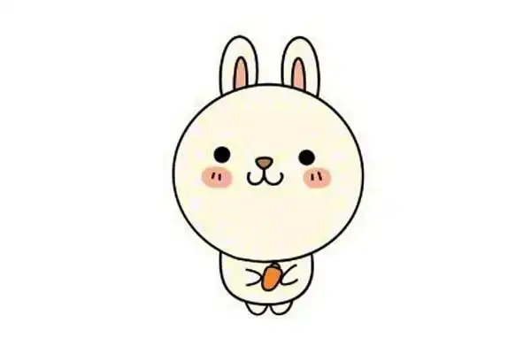 九款可爱的卡通动物简笔画