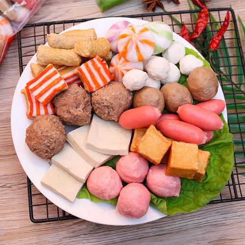 火锅丸子组合牛肉丸混搭关东煮麻辣烫烧烤串串香全家福什锦套餐1000g