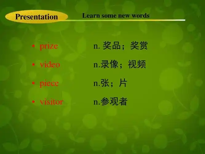 七年级英语下册 unit 3 school life lesson 17 school science fair