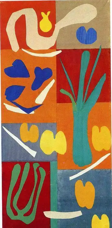 剪纸亨利马蒂斯 - 土山布衣 - 土山布衣的博客 外国油画作品欣赏286转