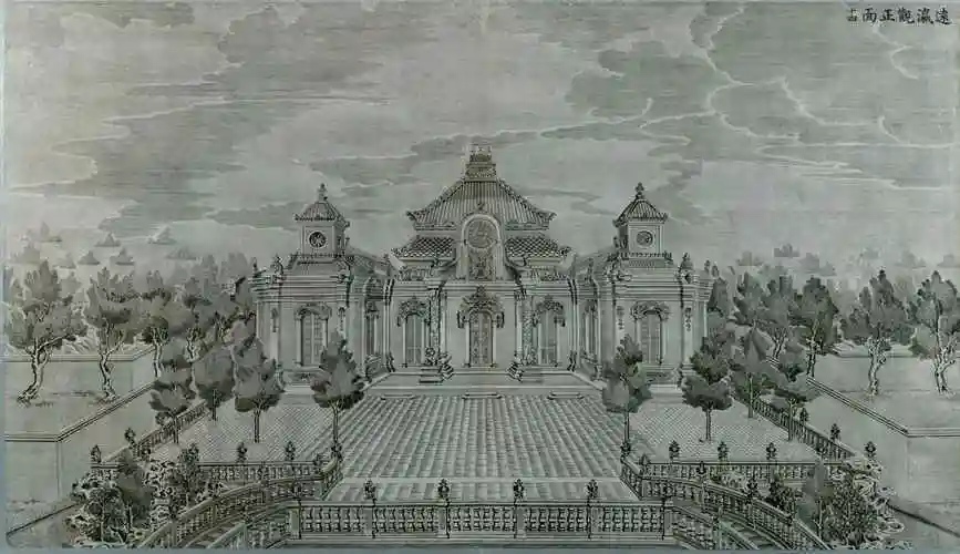 圆明园-长春园西洋楼铜版画